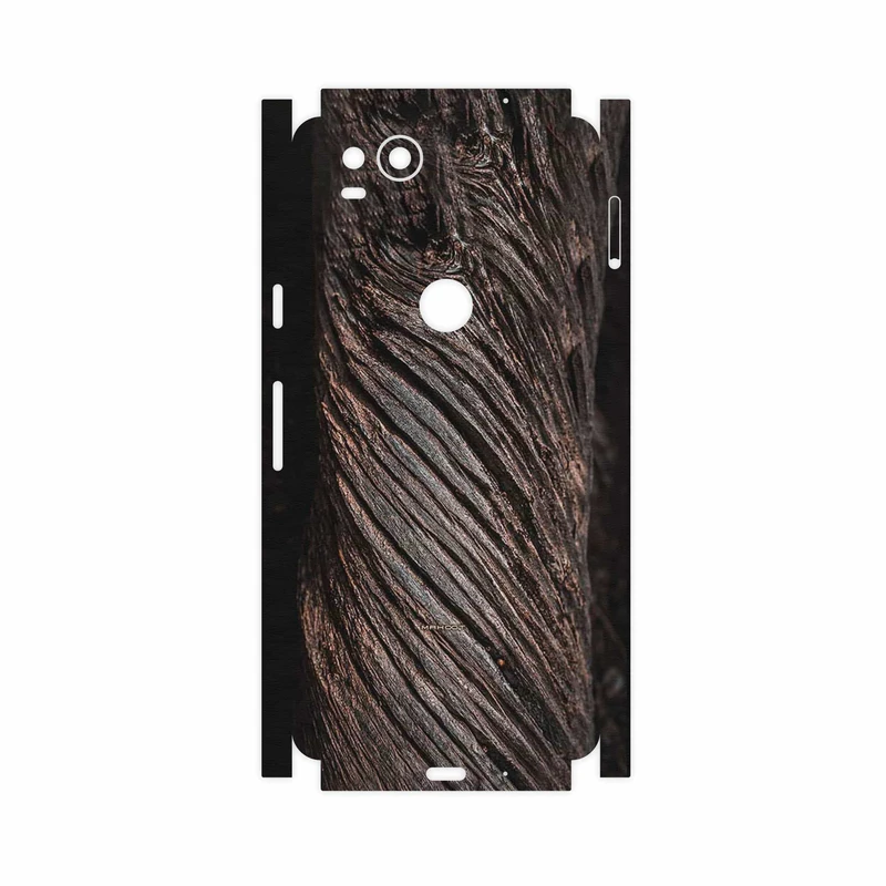 برچسب پوششی ماهوت مدل Wood Texture 9-FullSkin مناسب برای گوشی موبایل گوگل Pixel 2