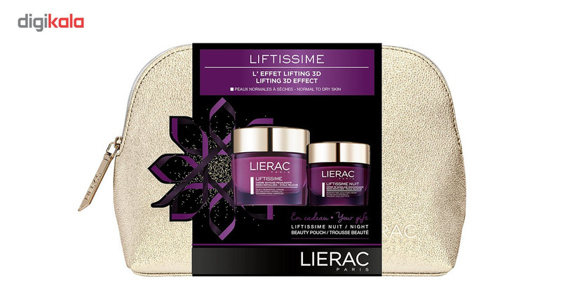 پک ضد چروک لیراک سری Liftissime مدل Night Cream و LIfting Reshaping Cream