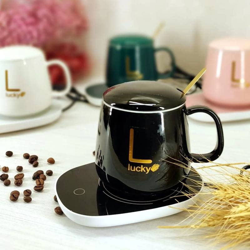 ماگ حرارتی لاکی مدل Energy Saving به همراه صفحه گرمکن برقی ماگ حرارتی لاکی مدل Energy Saving به همراه صفحه گرمکن برقی