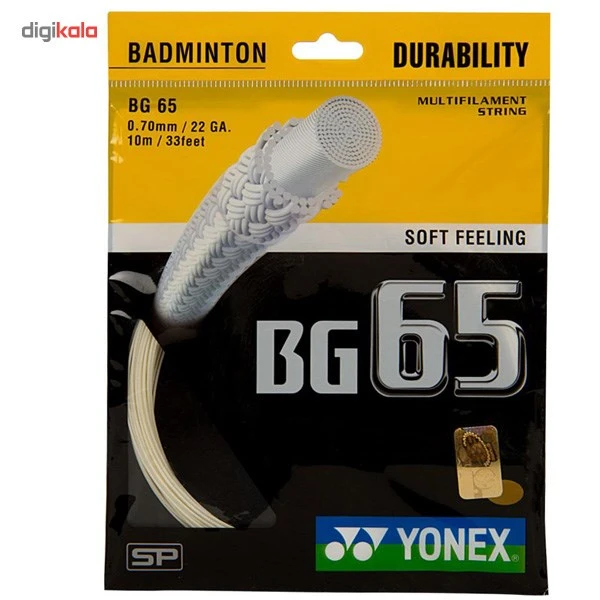 عکس شماره 2 : زه راکت بدمینتون یونکس مدل bg 65