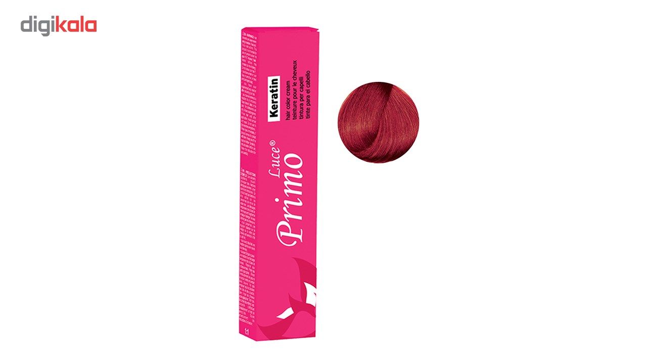 رنگ موی پیریمو لوسی سری Red مدل Robious شماره 7.66 -  - 3