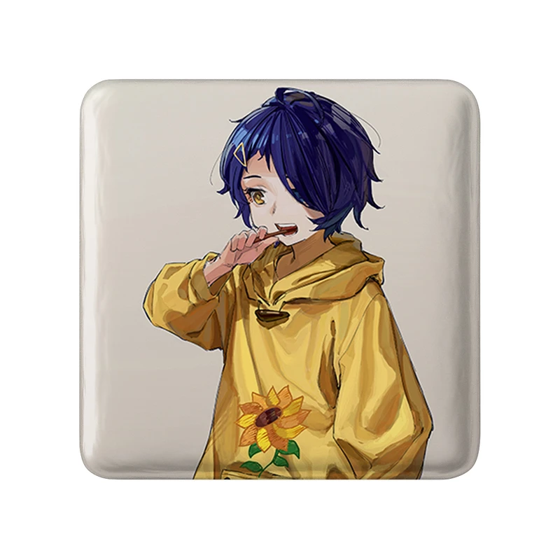 مگنت خندالو طرح آی انیمه واندر اگ پرایورتی مدل مربعی کد 34034