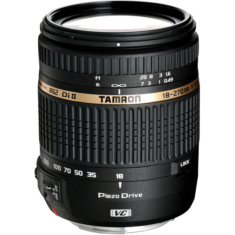 لنز تامرون مدل AF18-270mm f/3.5-6.3 Di II VC PZD AF مناسب برای دوربین های نیکون