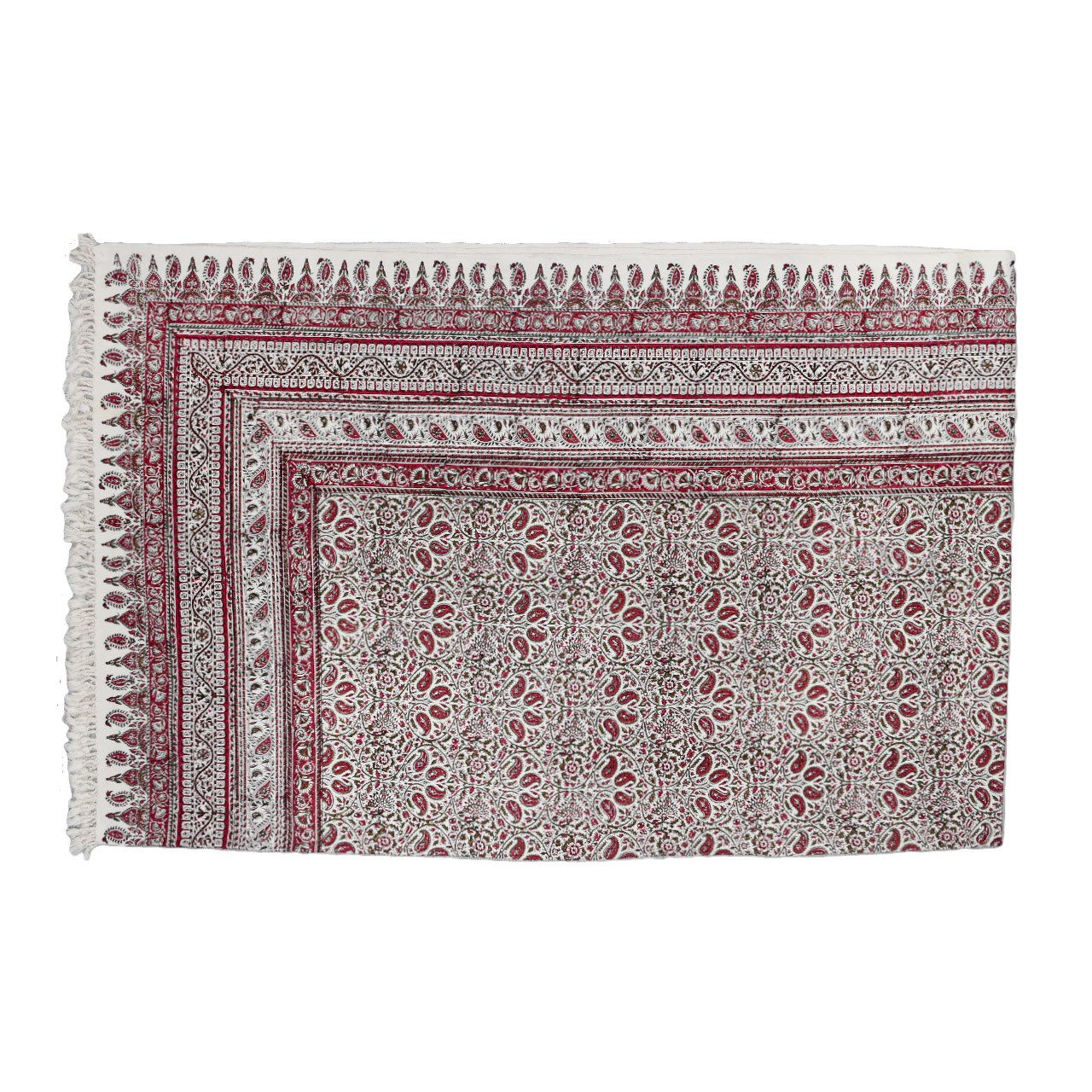 سفره قلمکار ممتاز سی دا کد GH08001 سایز 160 × 240 سانتیمتر