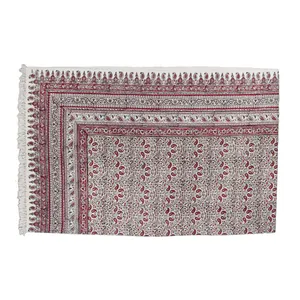 سفره قلمکار ممتاز سی دا کد GH08001 سایز 160 × 240 سانتیمتر