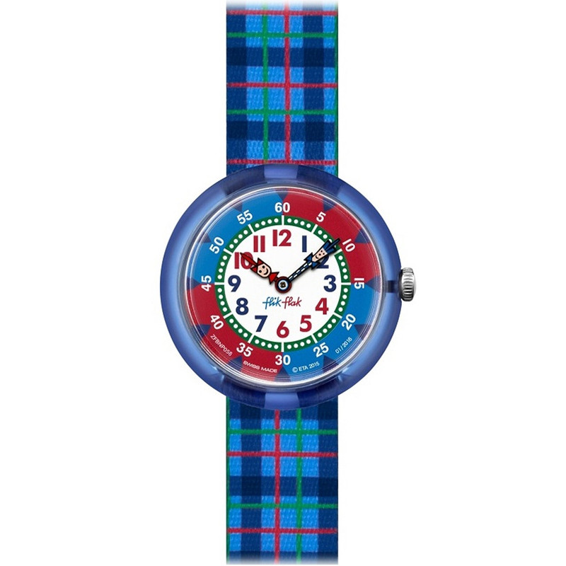 ساعت مچی عقربه ای بچه گانه فلیک فلاک مدل FBNP056