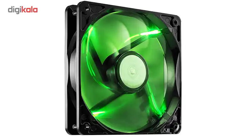 فن کیس کولر مستر مدل SickleFlow X (Green LED)