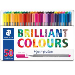 نقد و بررسی روان نویس 50 رنگ استدلر مدل Triplus Brilliant Colours توسط خریداران