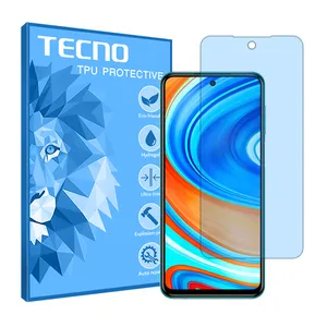 Tecno brand shockproof Anti-blue screen protector glass for Xiaomi Redmi Note 9 Pro