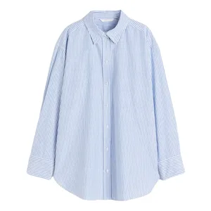 شومیز آستین بلند یقه انگلیسی زنانه مدل 10041