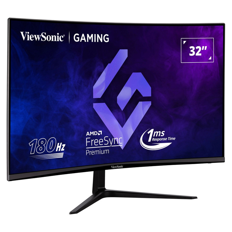 مانیتور خمیده گیمینگ 32 اینچ ویوسونیک مدل VX3218C-2K با وضوح QHD، پنل VA و نرخ بروزرسانی 180 هرتز