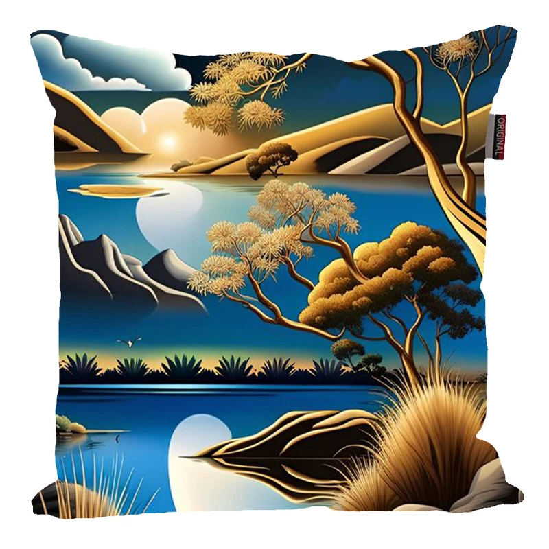 کوسن پاد آفرین مدل فانتزی جذاب طبیعت کد 222