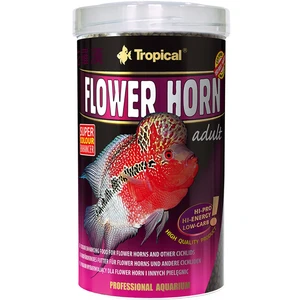 غذای ماهی تروپیکال مدل Flower Horn Adult Pellet وزن 190 گرم