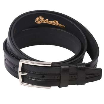 کمربند چرم طبیعی مردانه پارینه مدل BP9-2 4CM