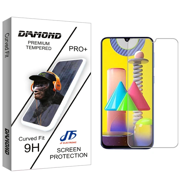 محافظ صفحه نمایش جی اف مدل Diamond glass مناسب برای گوشی موبایل سامسونگ Galaxy M31
