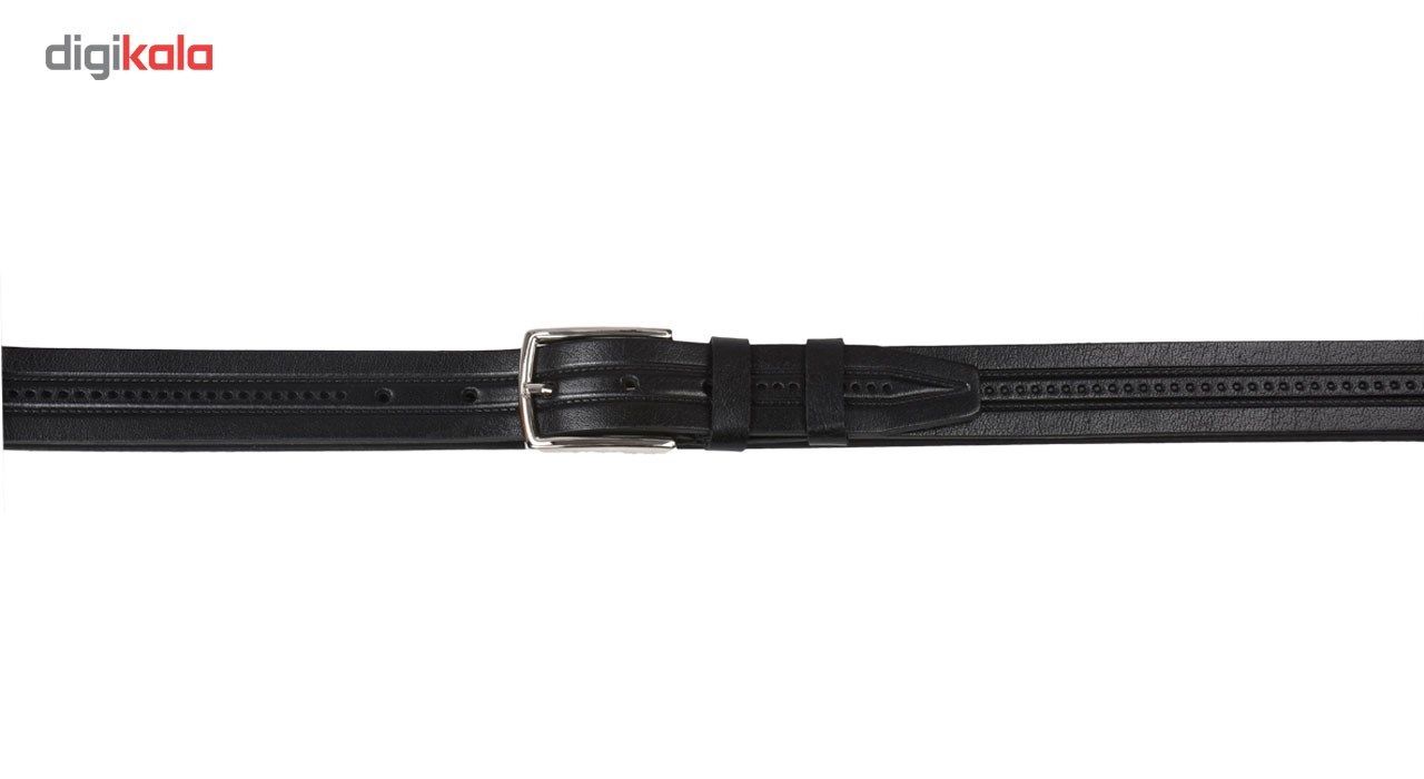 کمربند چرم طبیعی مردانه پارینه مدل BP9-2 4CM main 1 5