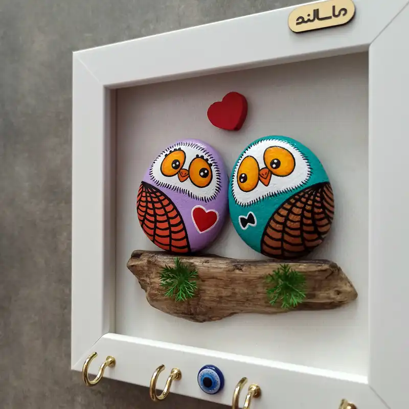 جاکلیدی ماسالند مدل جغد سنگی کد 16