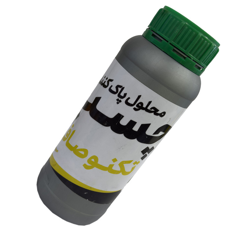 محلول پاک کننده چسب تکنو صاف مدل SMT-TKNO-SAF-MAHLOL وزن 950 گرم