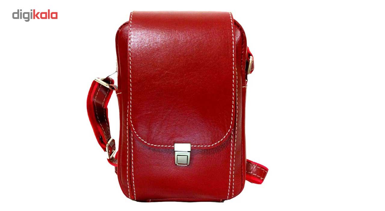 کیف دوشی چرم طبیعی زانکو چرم مدل KD-130