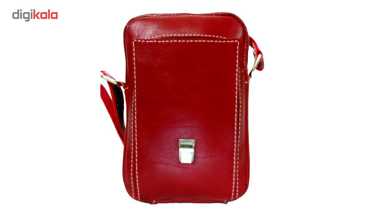 کیف دوشی چرم طبیعی زانکو چرم مدل KD-130