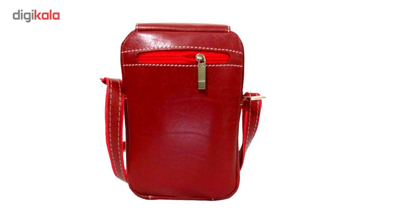 کیف دوشی چرم طبیعی زانکو چرم مدل KD-130