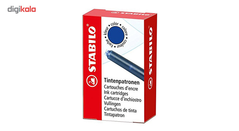 کارتریج خودنویس استابیلو بسته 6 عددی