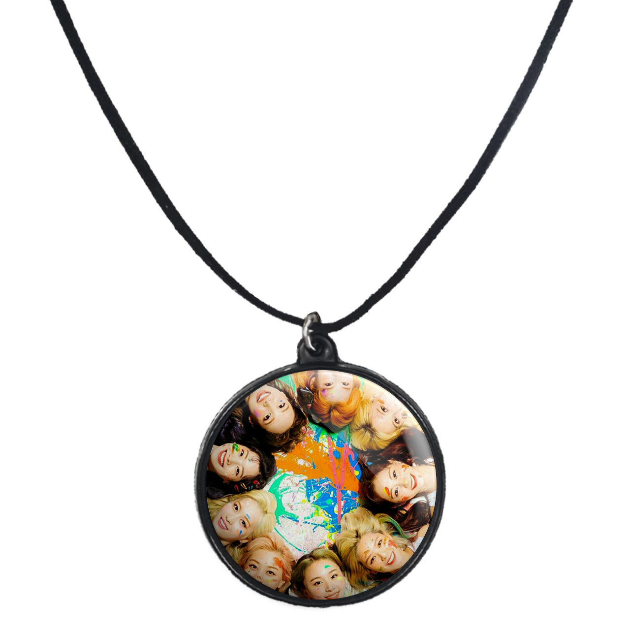 گردنبند پرمانه طرح تو ایس کد pmb.18346 مدل دو طرفه