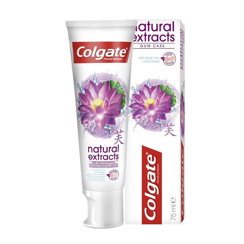 خمیر دندان کولگیت مدل Natural extracts حجم 75میلی لیتر خمیر دندان کولگیت مدل Natural extracts حجم 75میلی لیتر