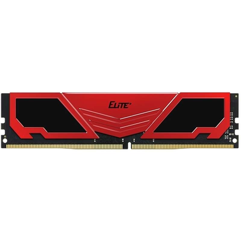 رم دسکتاپ DDR4 تک کاناله 2400 مگاهرتز CL16 تیم گروپ مدل Elite Plus ظرفیت 8 گیگابایت رم دسکتاپ DDR4 تک کاناله 2400 مگاهرتز CL16 تیم گروپ مدل Elite Plus ظرفیت 8 گیگابایت