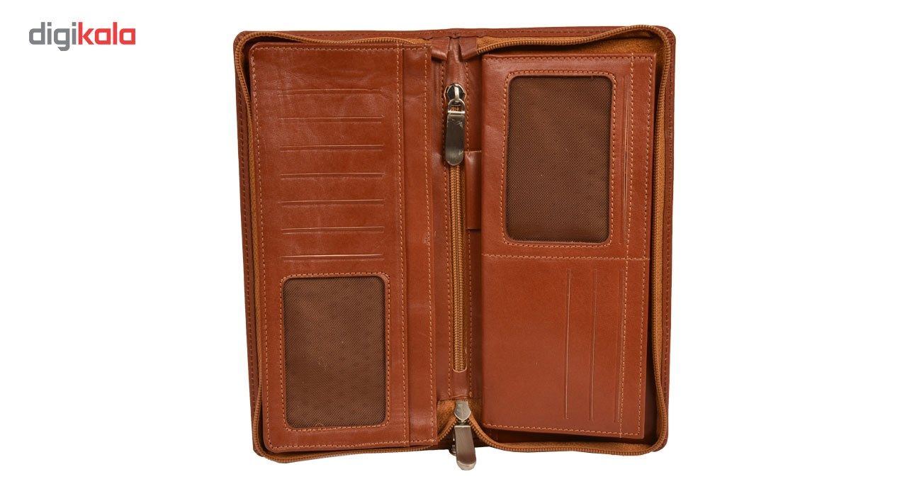 کیف دسته چک کهن چرم مدل CH21 -  - 4