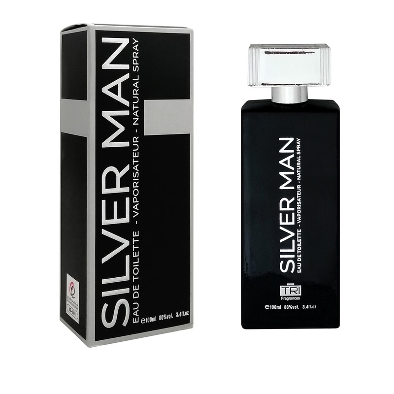 Silver man eau de toilette 100ml clearance