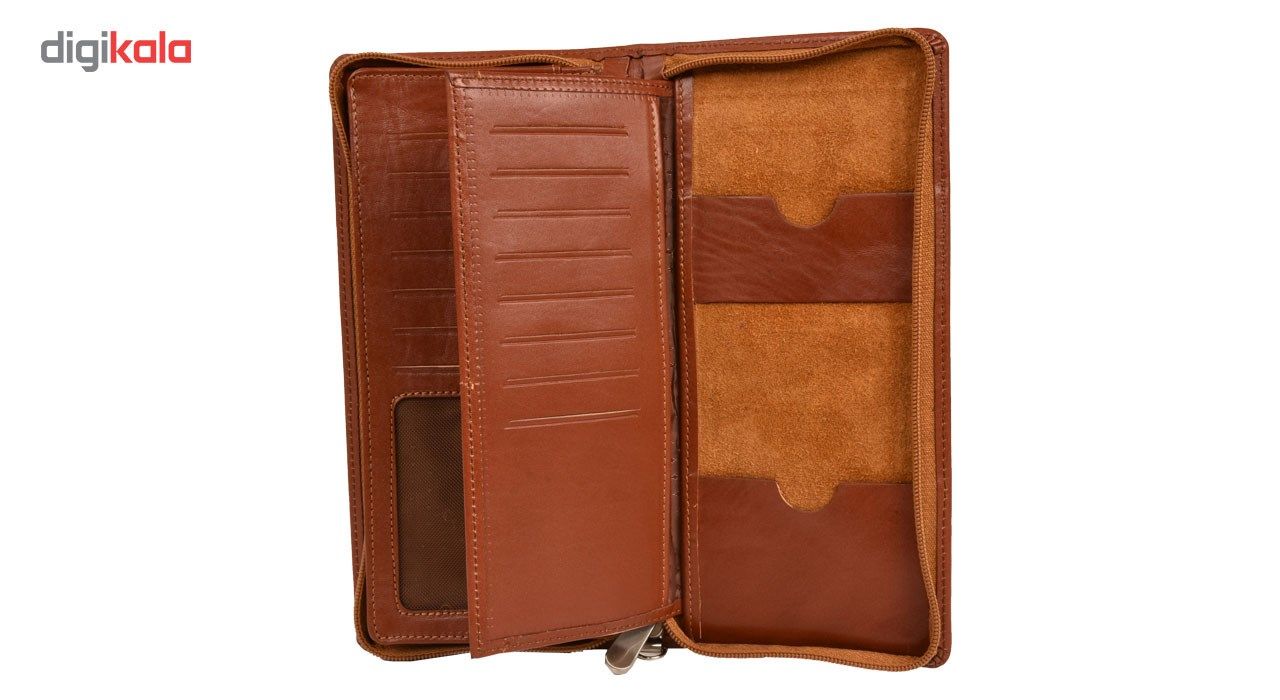 کیف دسته چک کهن چرم مدل CH21 -  - 5