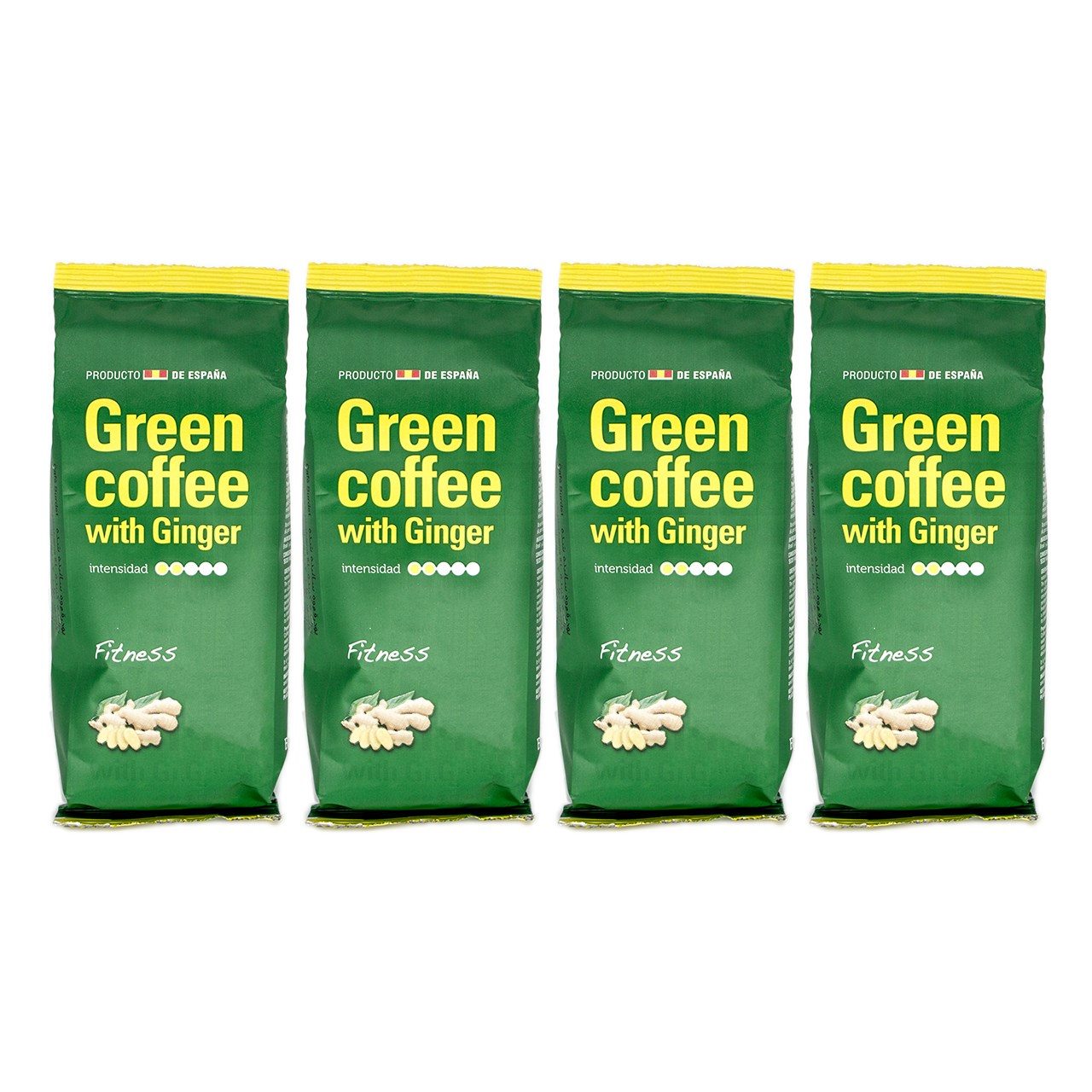 بسته قهوه کافی بوردت مدل Green Coffee With Ginger بسته 4 عددی