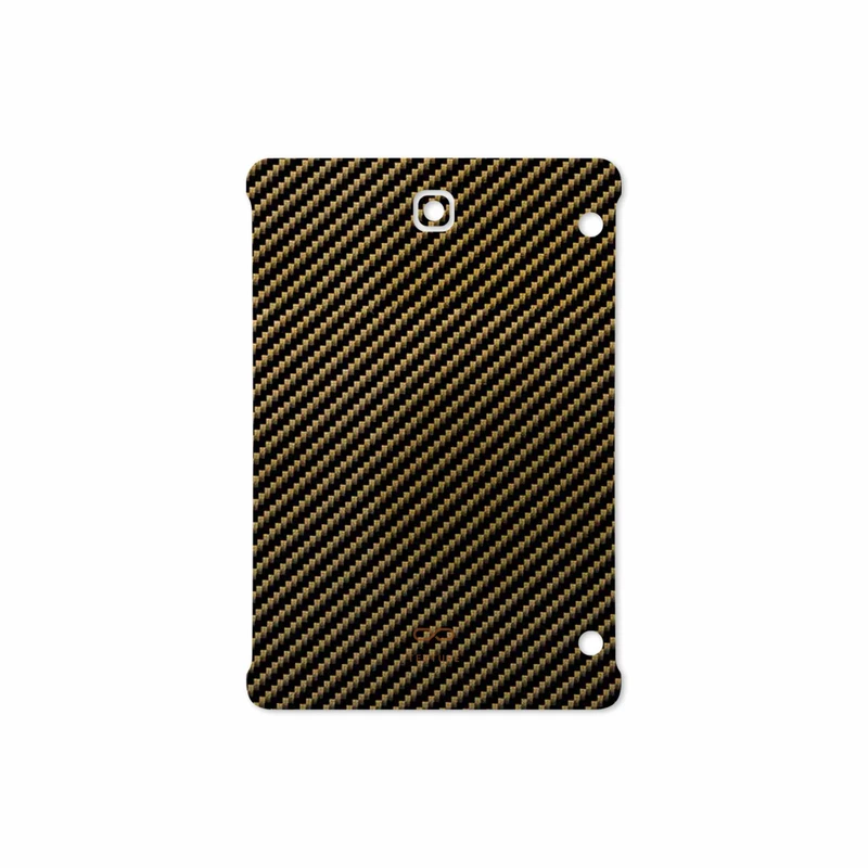 برچسب پوششی ماهوت مدل Glossy-Brown-Fiber مناسب برای تبلت سامسونگ Galaxy Tab S2 8.0 2016 T719N