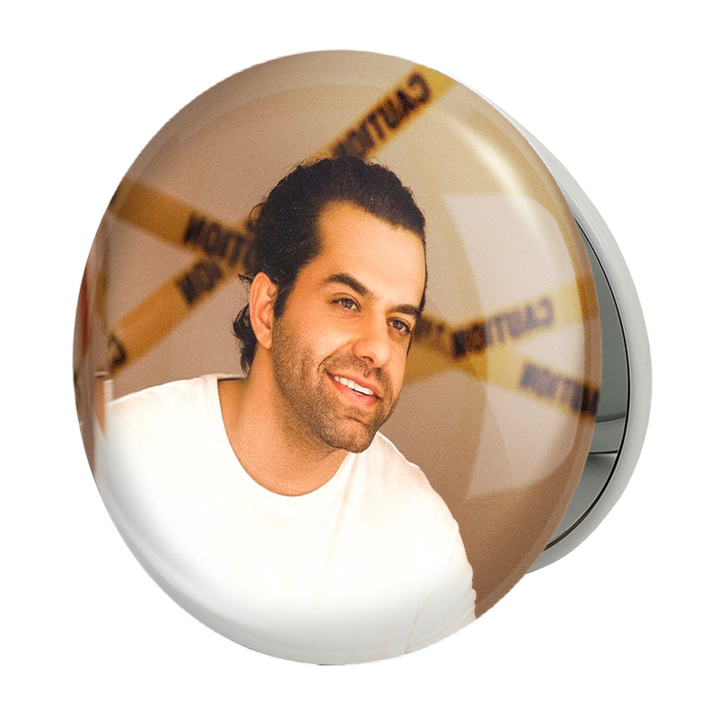 آینه جیبی خندالو طرح رضا بهرام مدل تاشو کد 4005