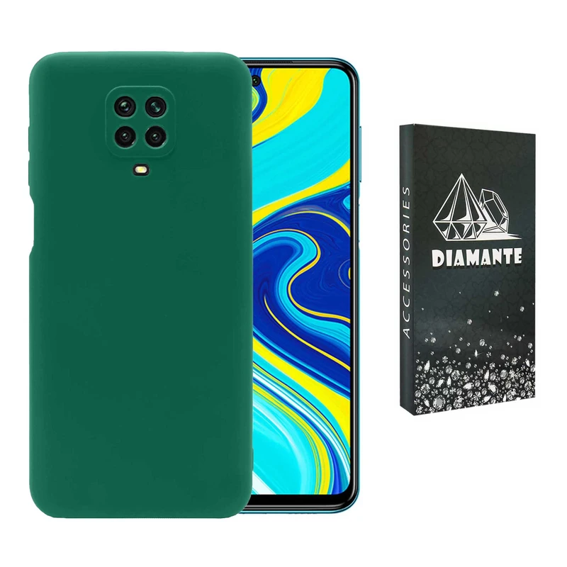 کاور دیامانته مدل sili_77 Bk مناسب برای گوشی موبایل شیائومی Redmi Note 9 Pro 4G