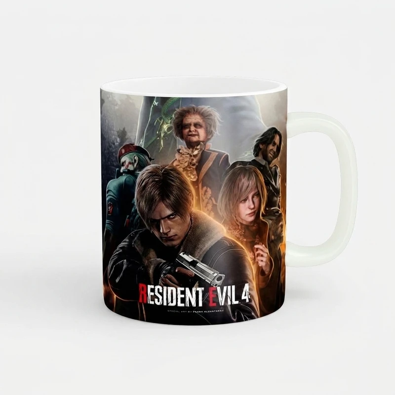 ماگ طرح بازی رزیدنت اویل Resident Evil کد 09