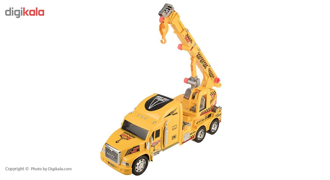 ماشین بازی درج توی مدل Truck Crane