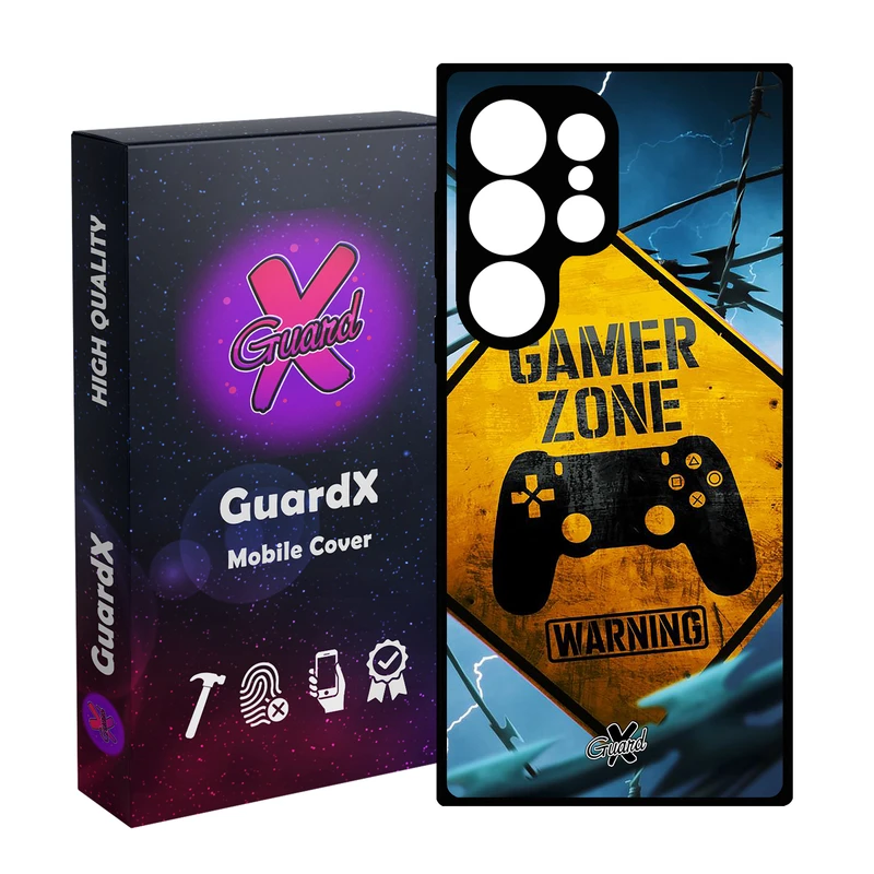 کاور گارد ایکس طرح Gamer مدل 10015 مناسب برای گوشی موبایل سامسونگ Galaxy S25 Ultra