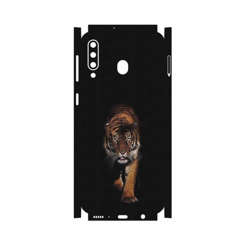 برچسب پوششی ماهوت مدل Wild Tiger-FullSkin مناسب برای گوشی موبایل سامسونگ Galaxy M30