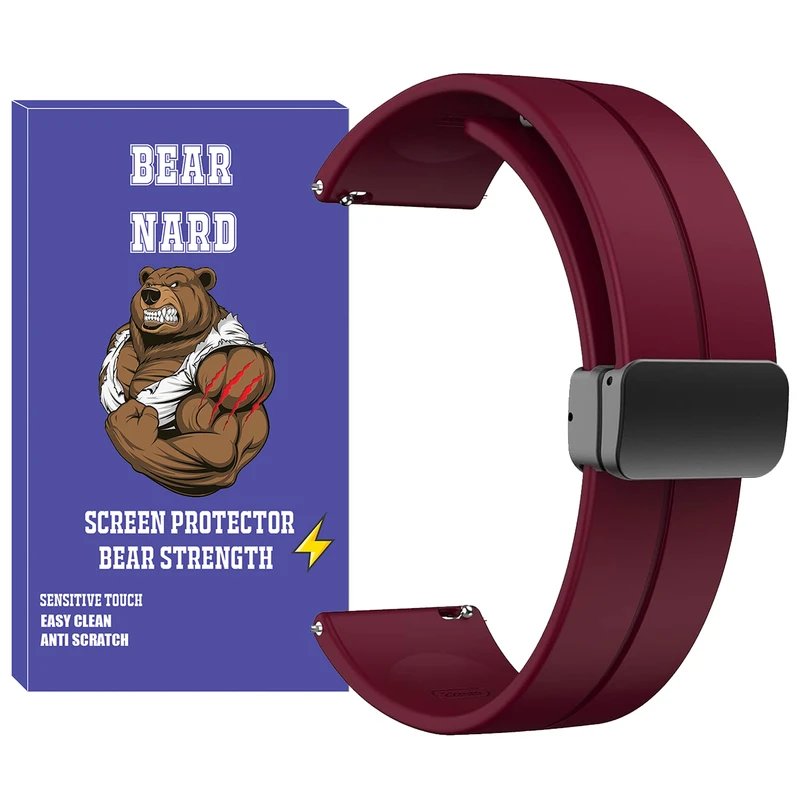 بند برنارد مدل SIC MAG BR مناسب برای ساعت هوشمند میبرو Air / Color / C2 / Lite