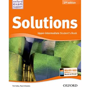 کتاب Solutions Upper Intermediate Book And Workbook اثر تیم فالا - دو جلدی