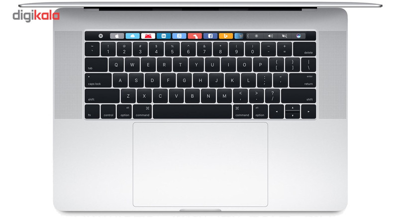لپ تاپ 15 اینچی اپل مدل MacBook Pro MLW82 همراه با تاچ بار