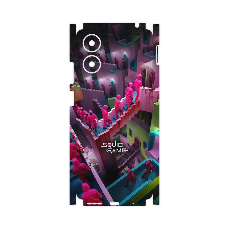 برچسب پوششی ماهوت مدل Squid Game-FullSkin مناسب برای گوشی موبایل موتورولا Moto G04s