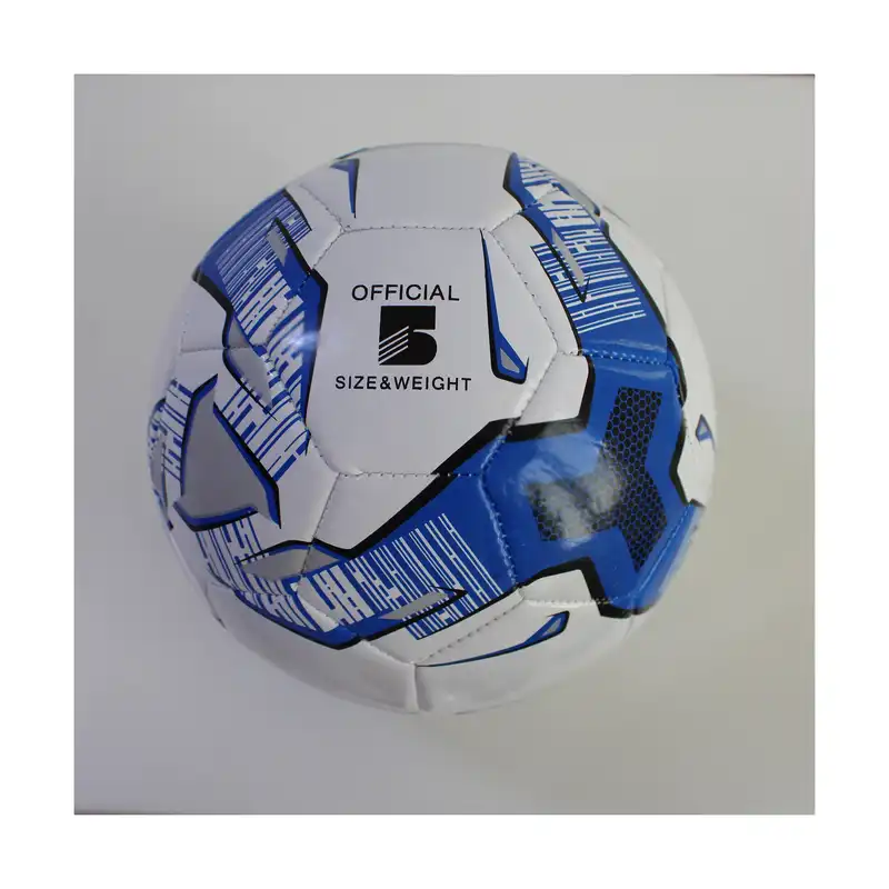 توپ فوتبال مدل چرم مصنوعی PU دوخت ماشینی