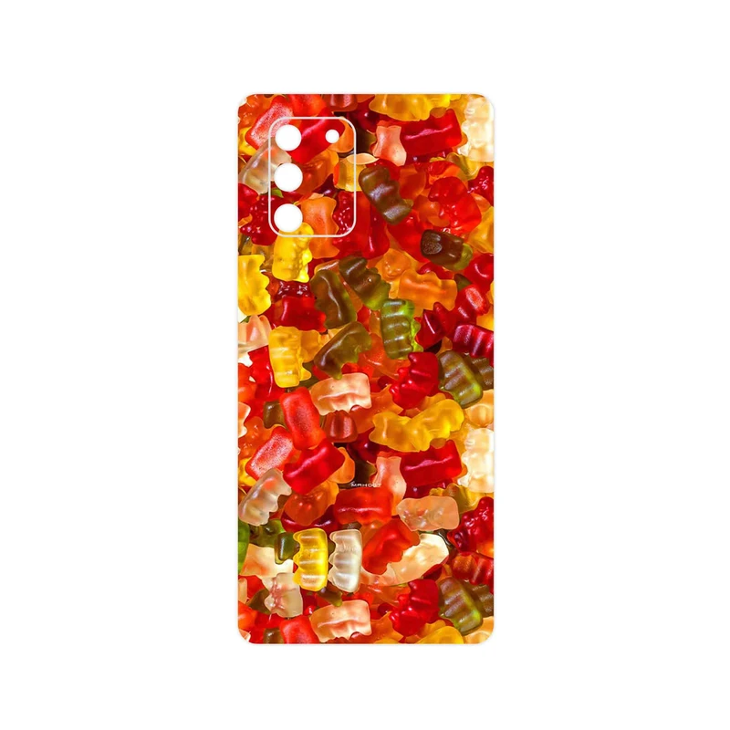 برچسب پوششی ماهوت مدل Gummi candy 1 مناسب برای گوشی موبایل سامسونگ Galaxy S10 Lite