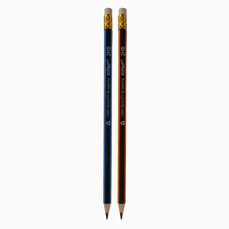 مداد مشکی مدل پاکن دار بسته 2 عددی 