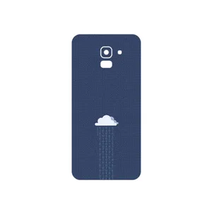 MAHOOT Minimal Data Cloud Cover Sticker for Samsung Galaxy J6