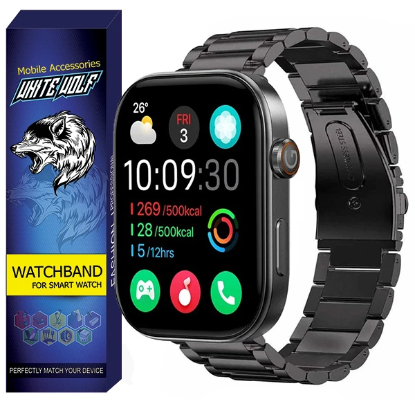 بند وایت ولف مدل WF-3Bea مناسب برای ساعت هوشمند گلوریمی GS2