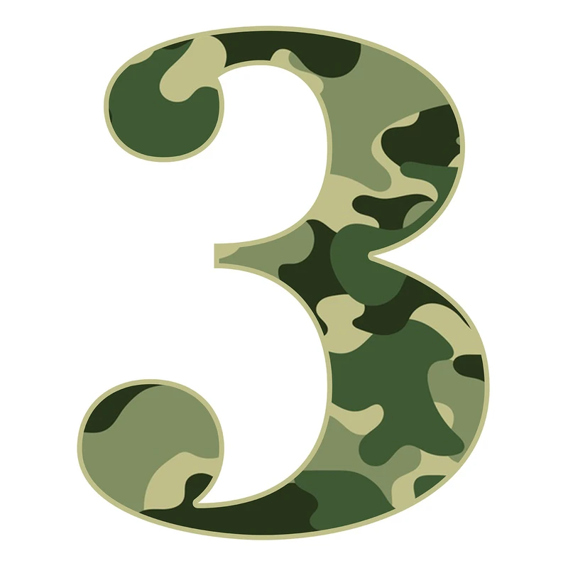 استند رومیزی مدل تولد عدد 3 کد 703